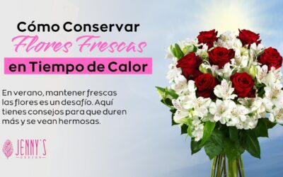 Cómo Conservar Flores Frescas en Tiempo de Calor